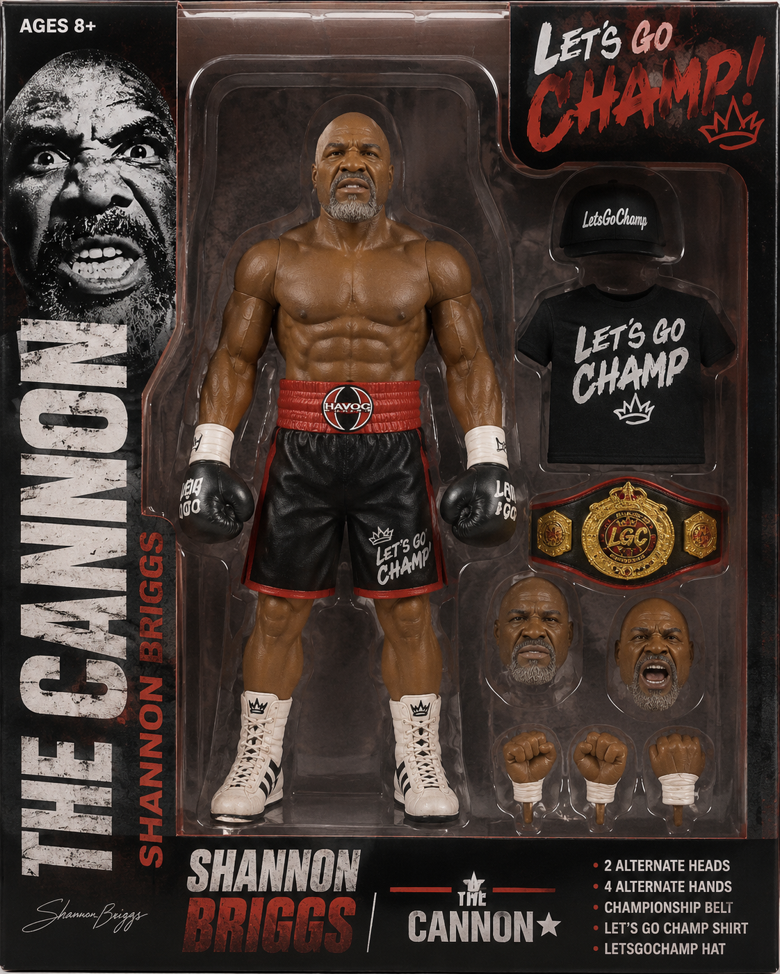 Shannon Briggs collector action figure